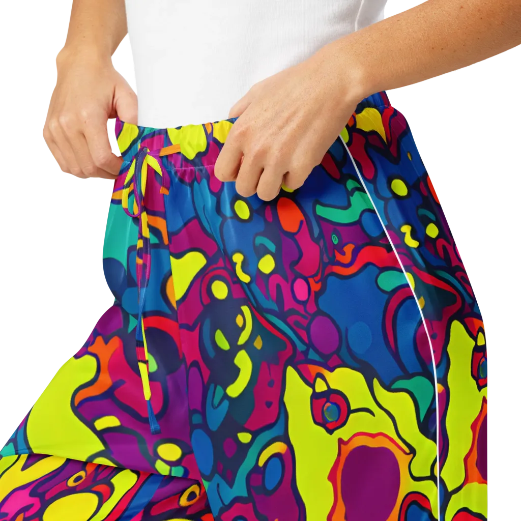 Colorful Chaos on Women's Pajama Pants — Product details