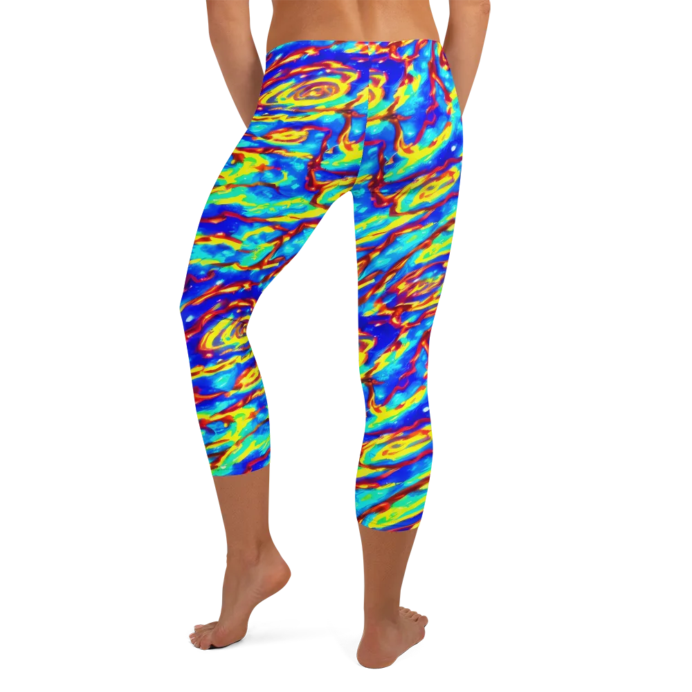 Emberstream on Capri Leggings — Back