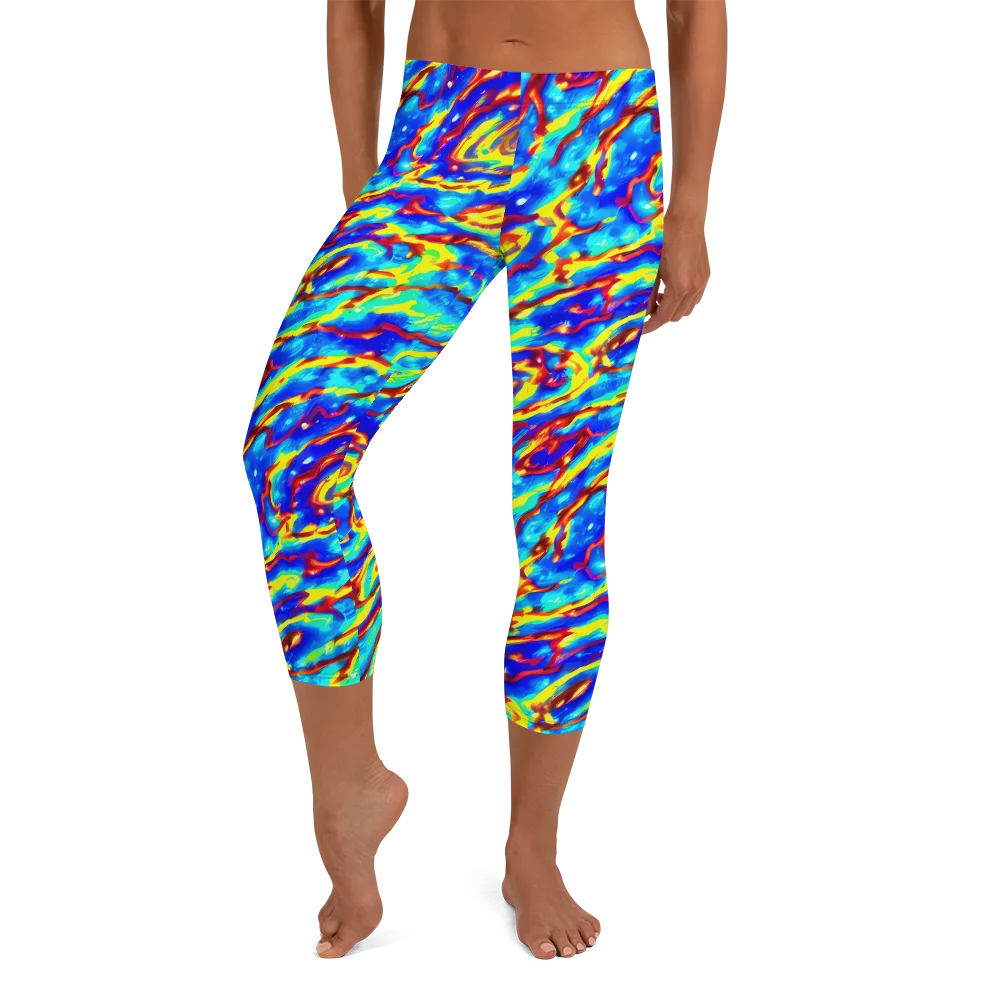 Emberstream on Capri Leggings — Front