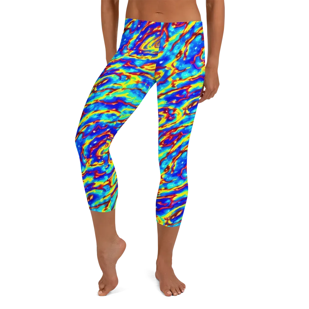 Emberstream on Capri Leggings — Front