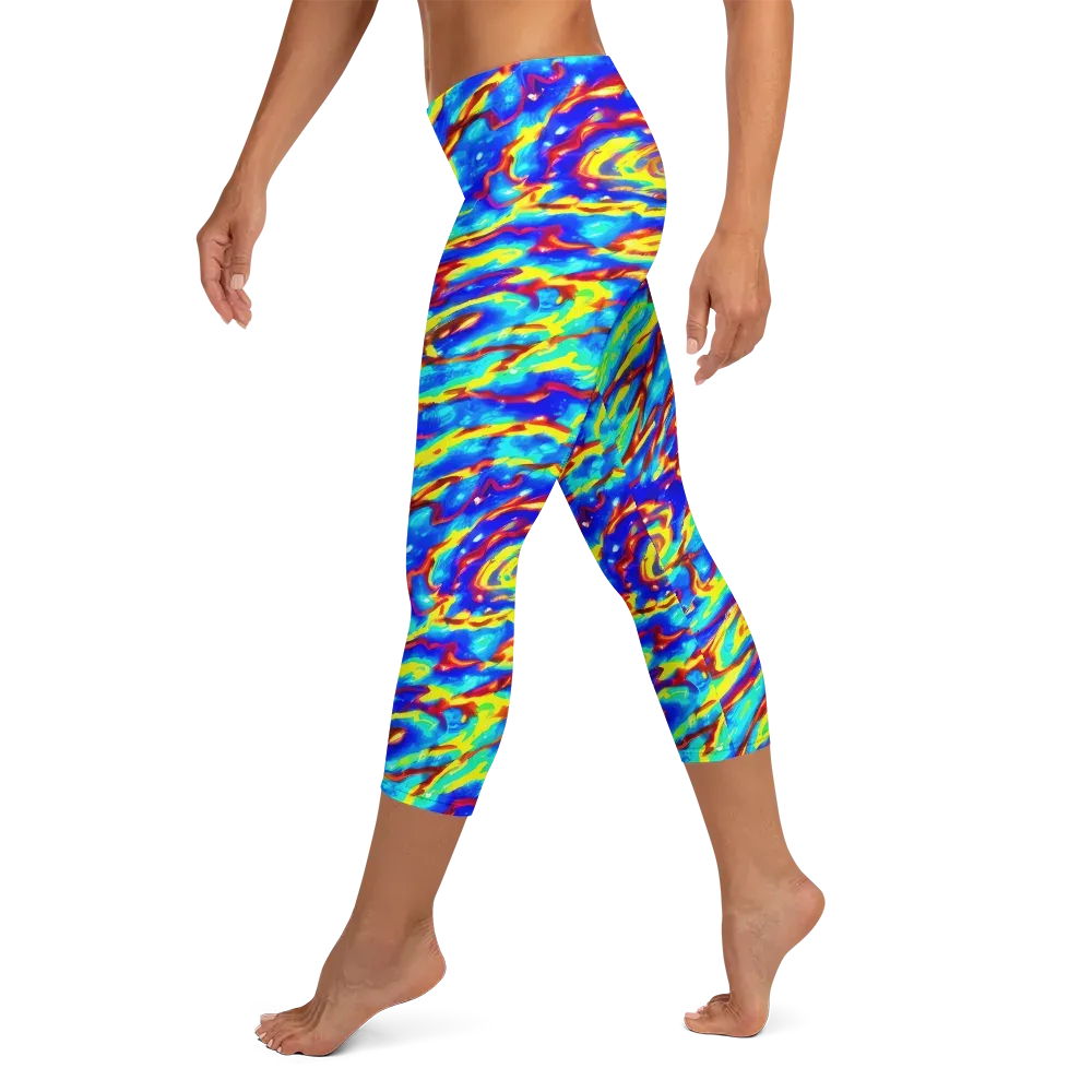 Emberstream on Capri Leggings — Left