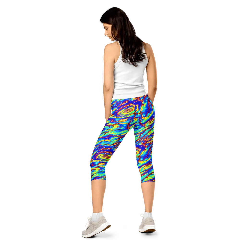 Emberstream on Capri Leggings — Back