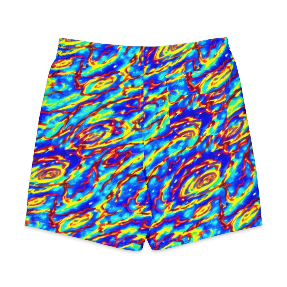 Emberstream on Men's Board Shorts — Back