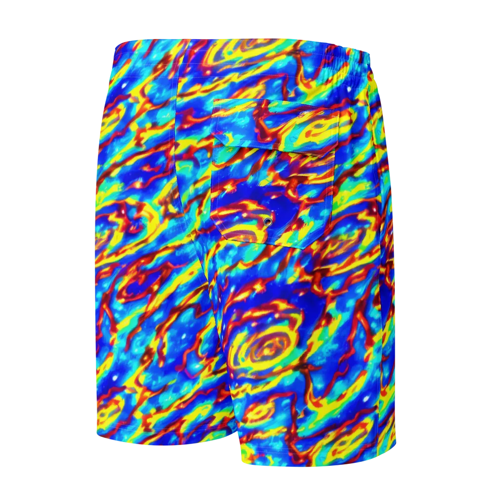 Emberstream on Men's Board Shorts — Back