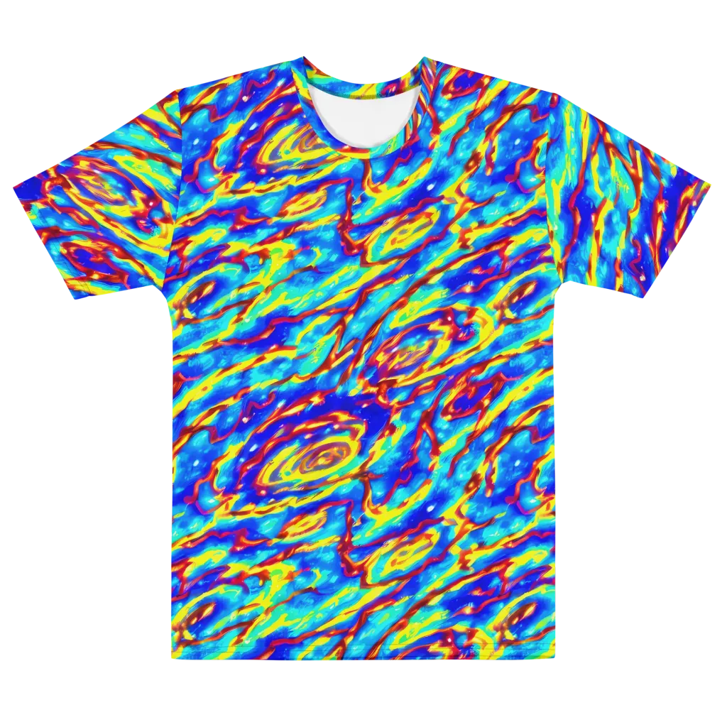 Emberstream on Men's Cotton Crew Neck T-Shirt — Front