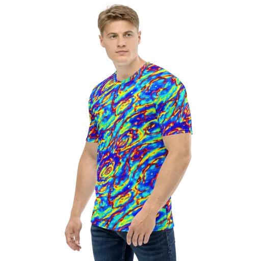 Emberstream on a Men's Crew Neck T-Shirt