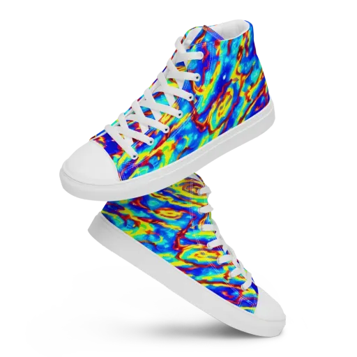 Emberstream on a Men's High Top Canvas Shoes