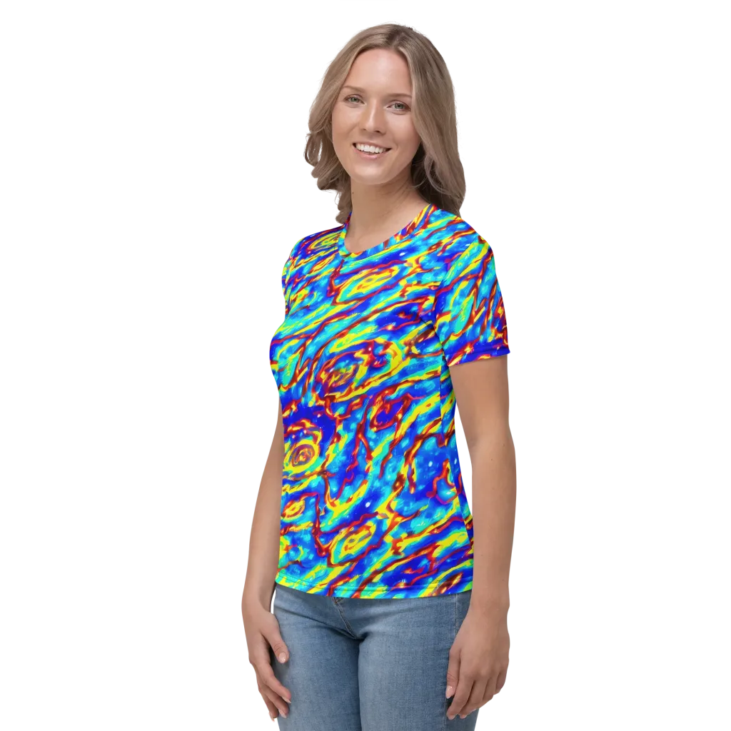 Emberstream on Women's Crew Neck T-Shirt — Left