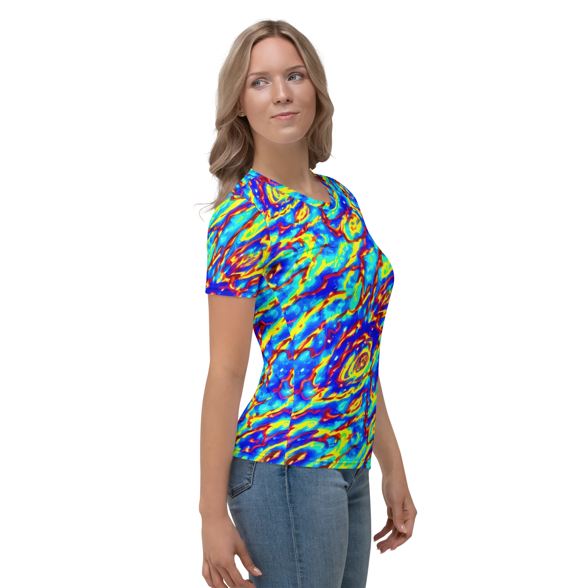 Emberstream on Women's Crew Neck T-Shirt — Right