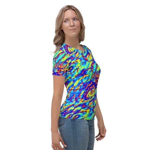 Emberstream on a Women's Crew Neck T-Shirt