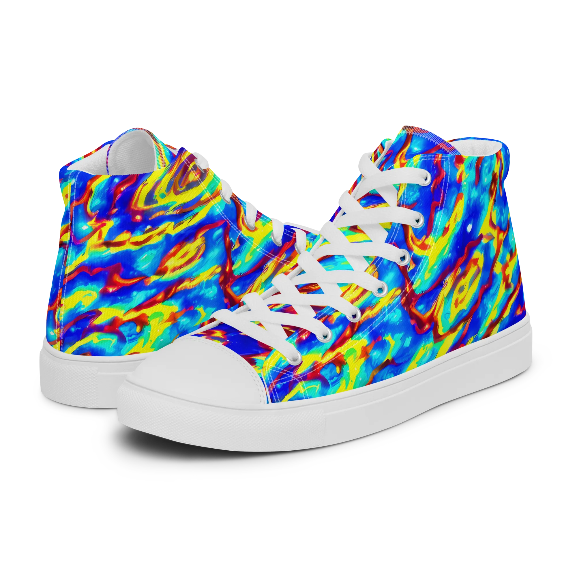 Emberstream on Women's High Top Canvas Shoes — Left