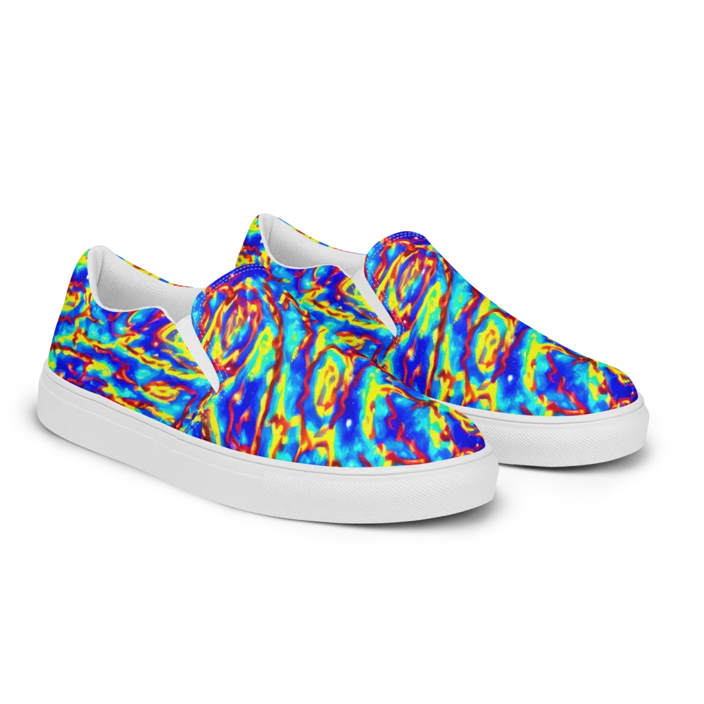 Emberstream on Men's Slip-On Canvas Shoes — Right Front