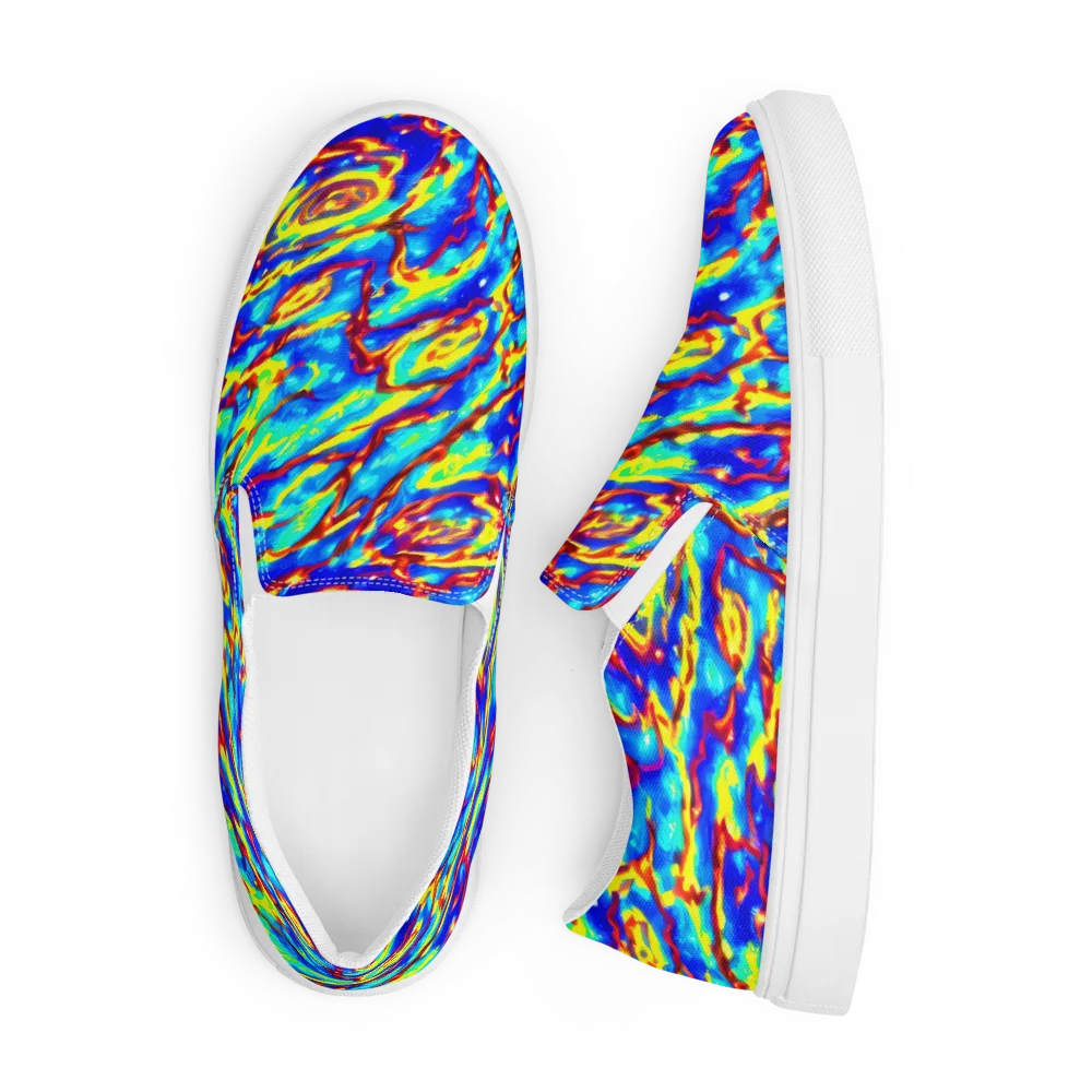 Emberstream on Men's Slip-On Canvas Shoes — Front