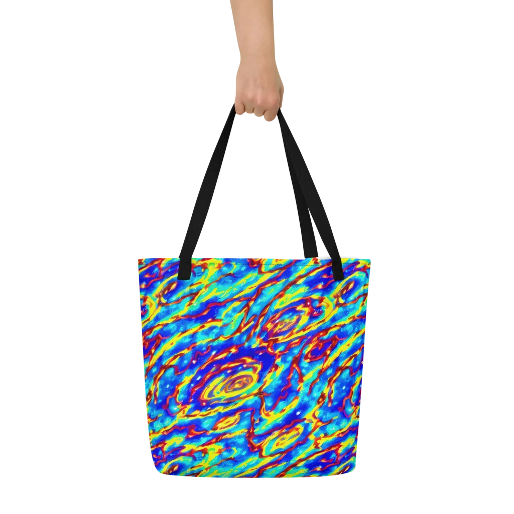 Emberstream on Large Tote Bag W/ Pocket — Front