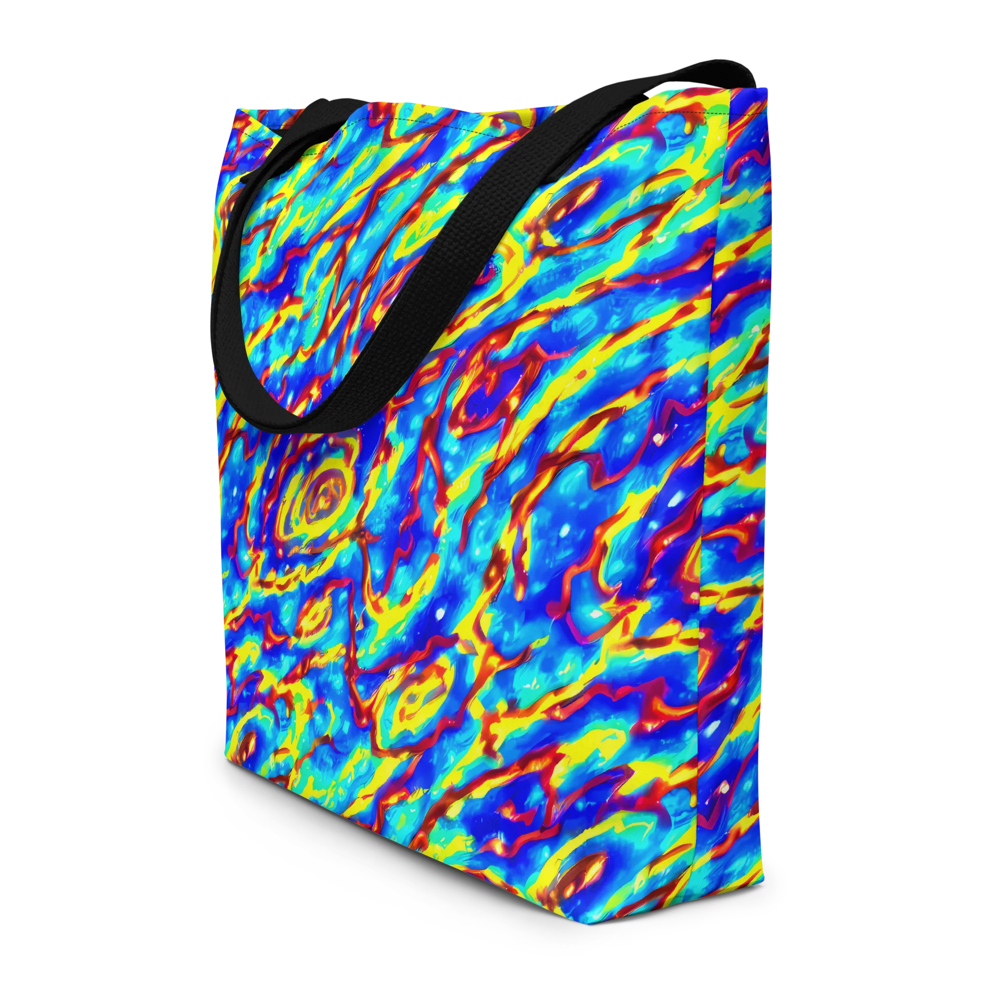 Emberstream on Large Tote Bag W/ Pocket — Front