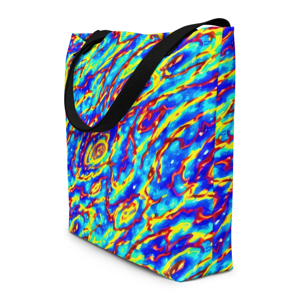 Emberstream on Large Tote Bag W/ Pocket — Front