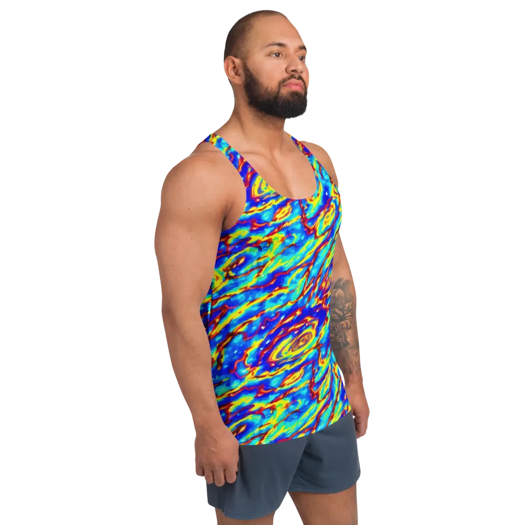 Emberstream on Men's Tank Top — Right Front