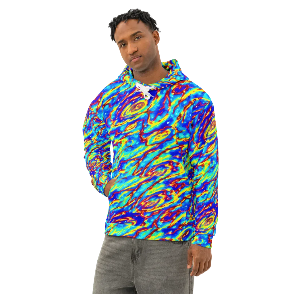 Emberstream on Cotton Hoodie — Left Front