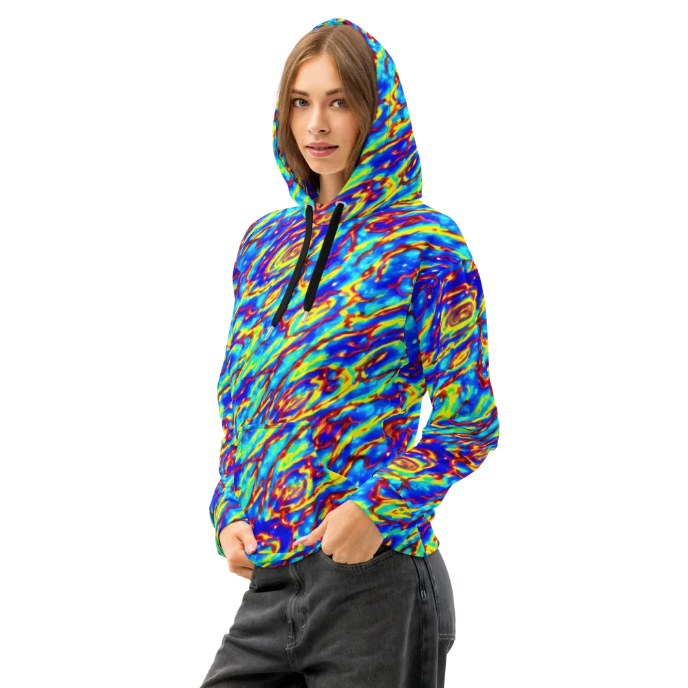 Emberstream on Cotton Hoodie — Left Front