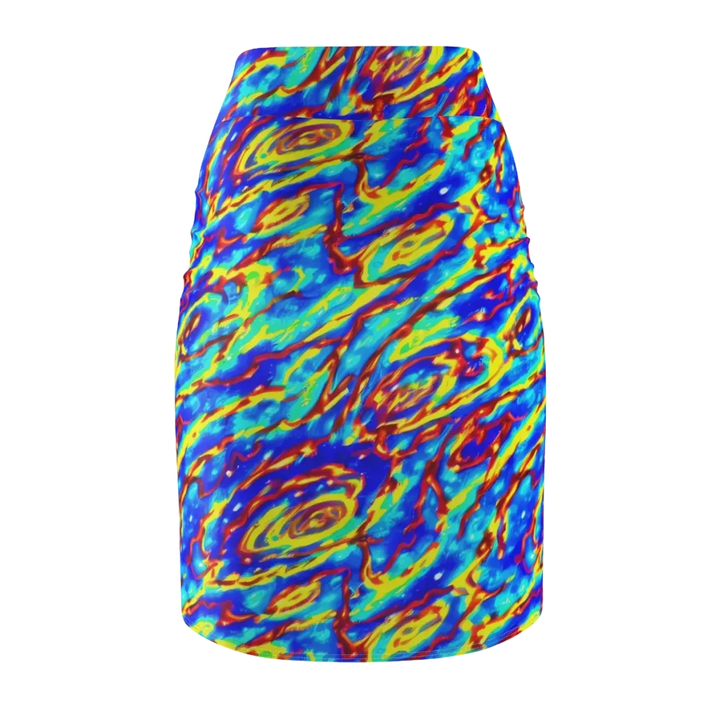 Emberstream on Pencil Skirt — Back