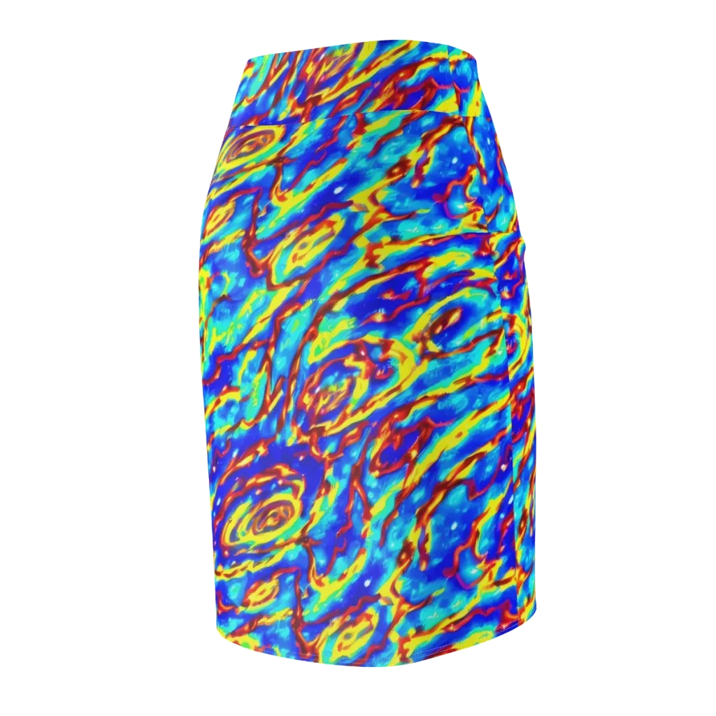 Emberstream on Pencil Skirt — Back Side