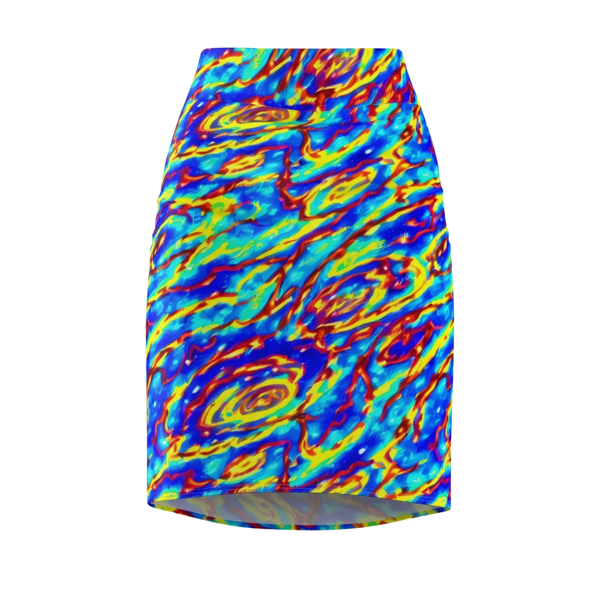 Emberstream on Pencil Skirt — Front