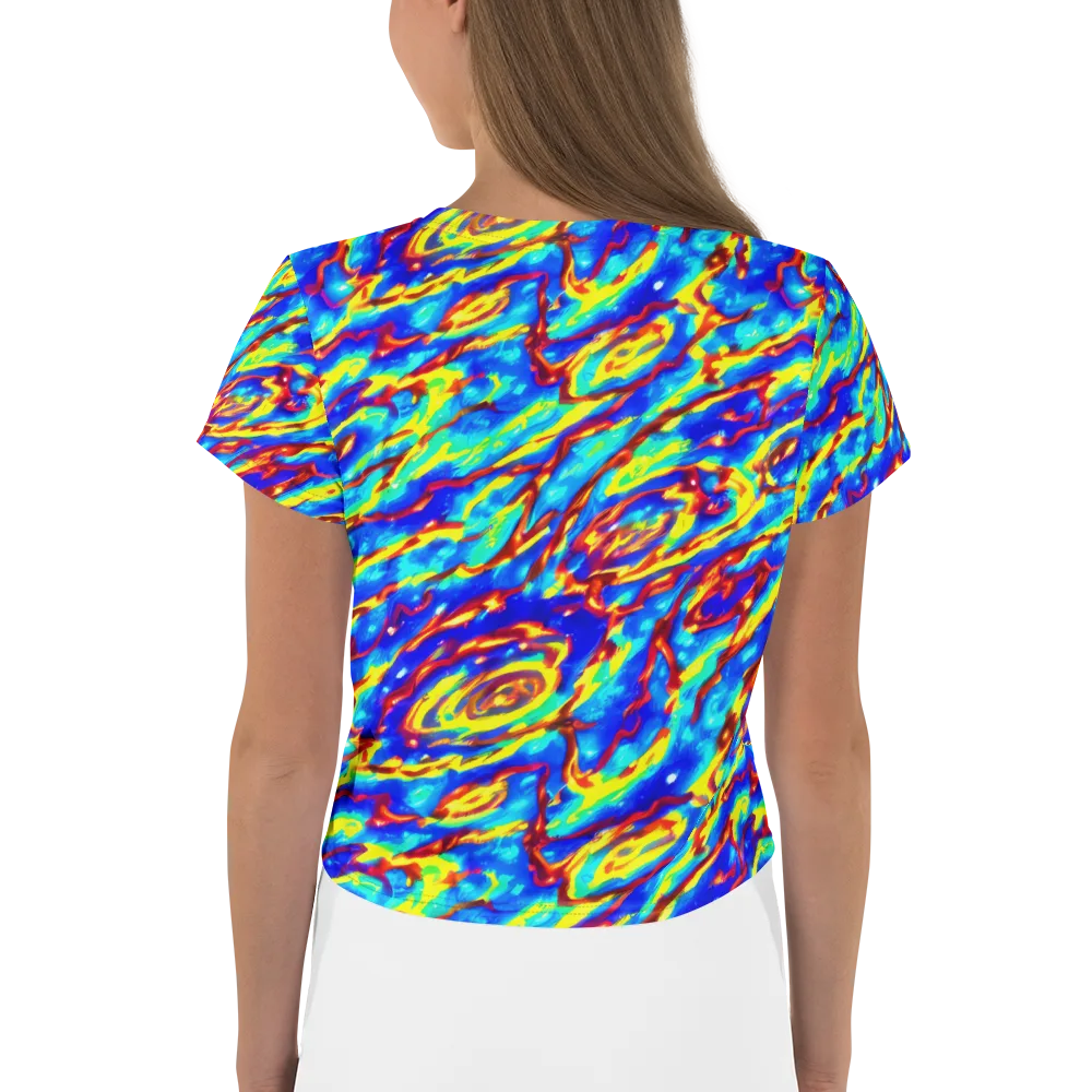 Emberstream on Crop Tee — Back