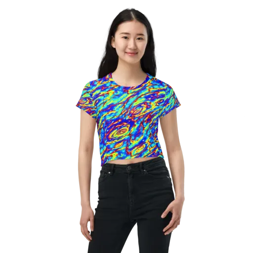 Emberstream on a Crop Tee