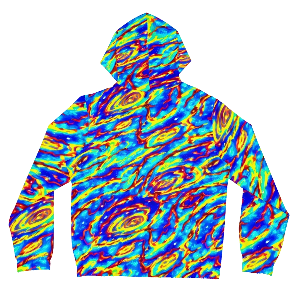 Emberstream on Women's Full-Zip Hoodie — Back