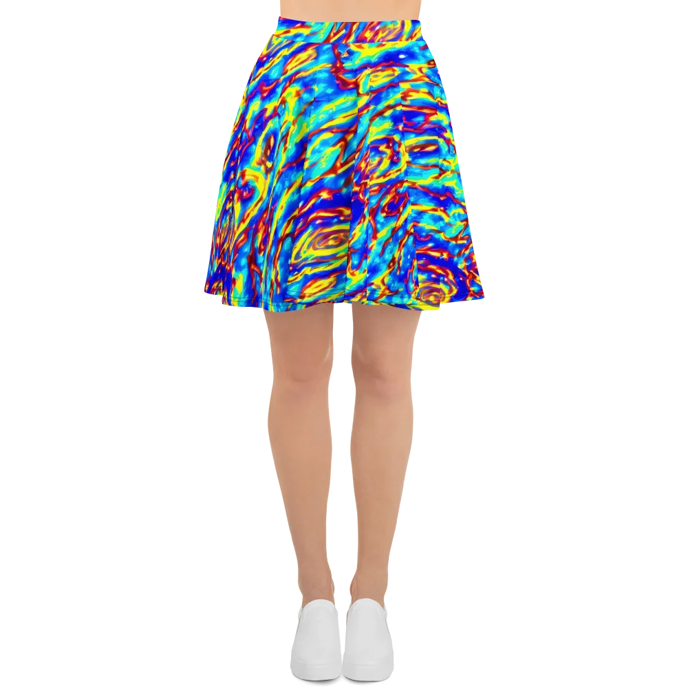 Emberstream on Skater Skirt — Front