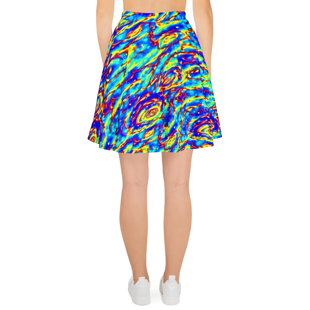 Emberstream on Skater Skirt — Back