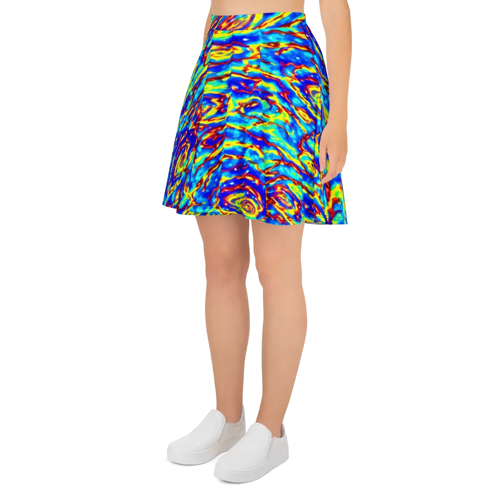 Emberstream on Skater Skirt — Left