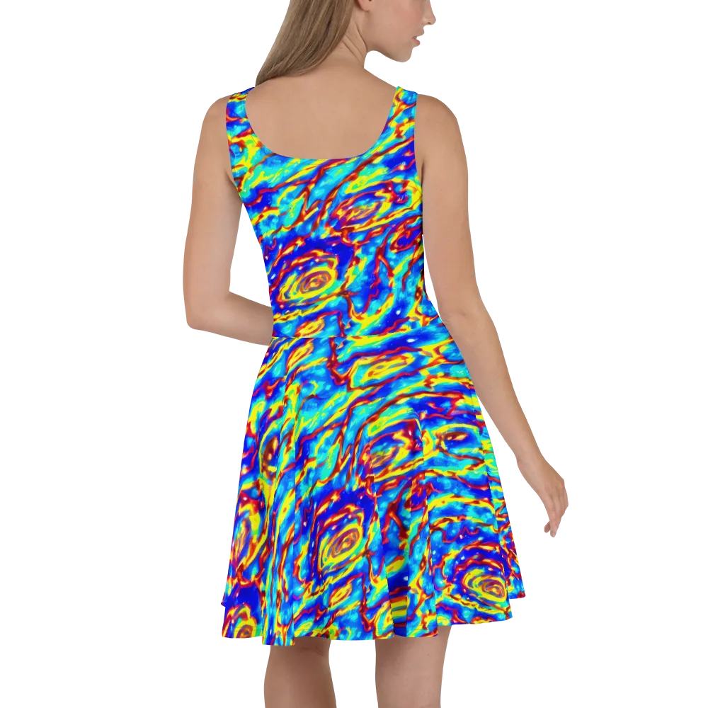 Emberstream on Skater Dress — Back