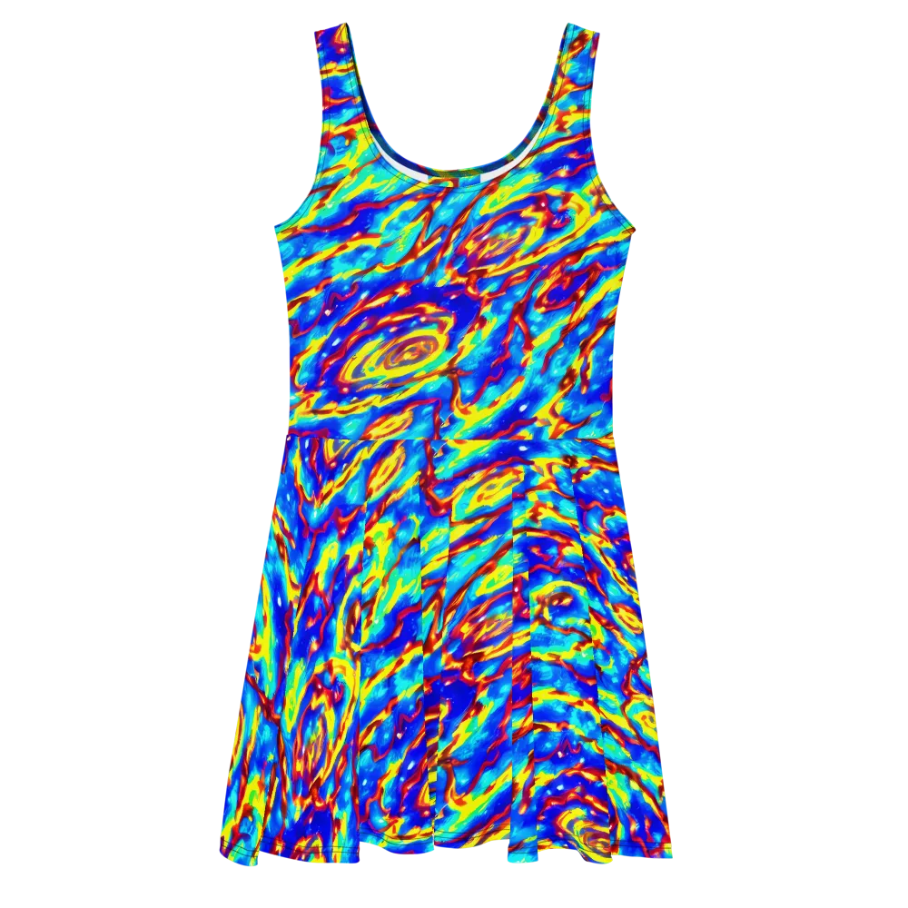 Emberstream on Skater Dress — Front