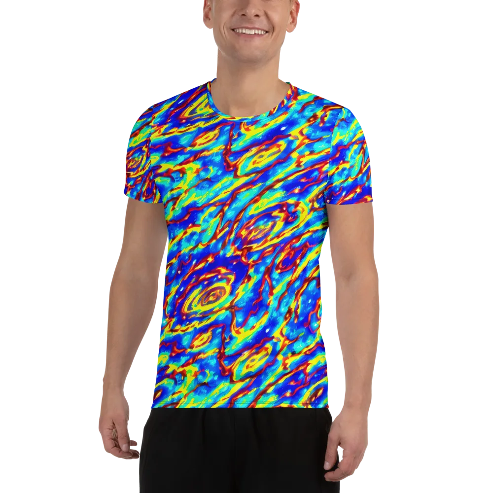 Emberstream on Men's Athletic T-Shirt — Front