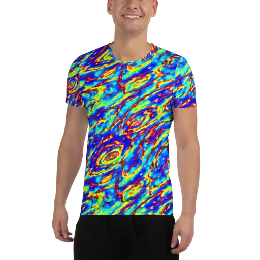 Emberstream on a Men's Athletic T-Shirt