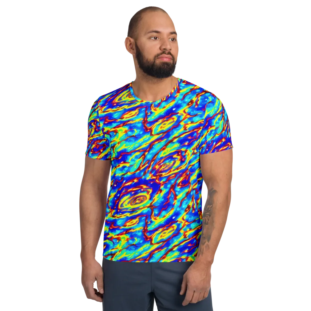 Emberstream on Men's Athletic T-Shirt — Front