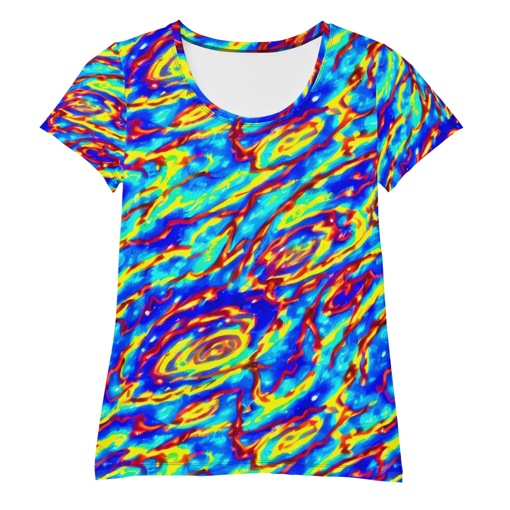 Emberstream on Women's Athletic T-Shirt — Front