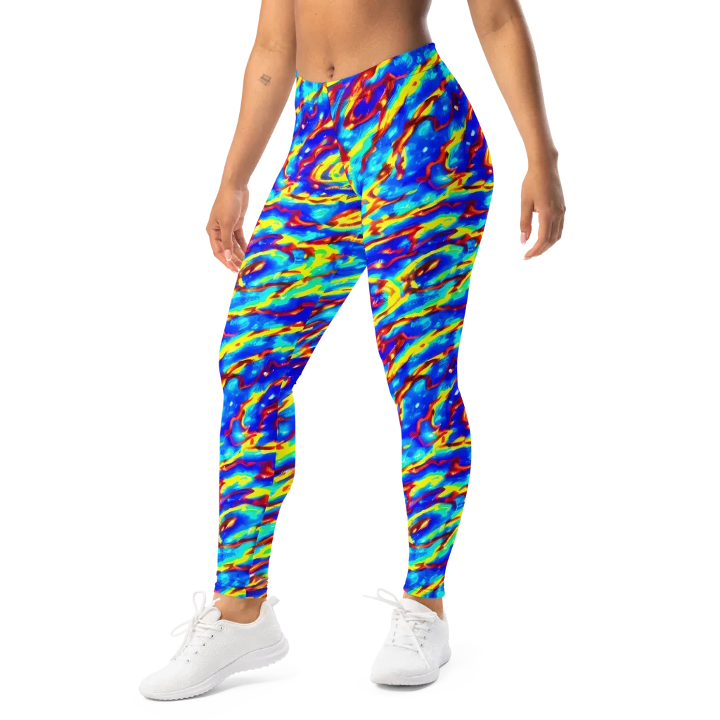 Emberstream on Leggings — Left Front