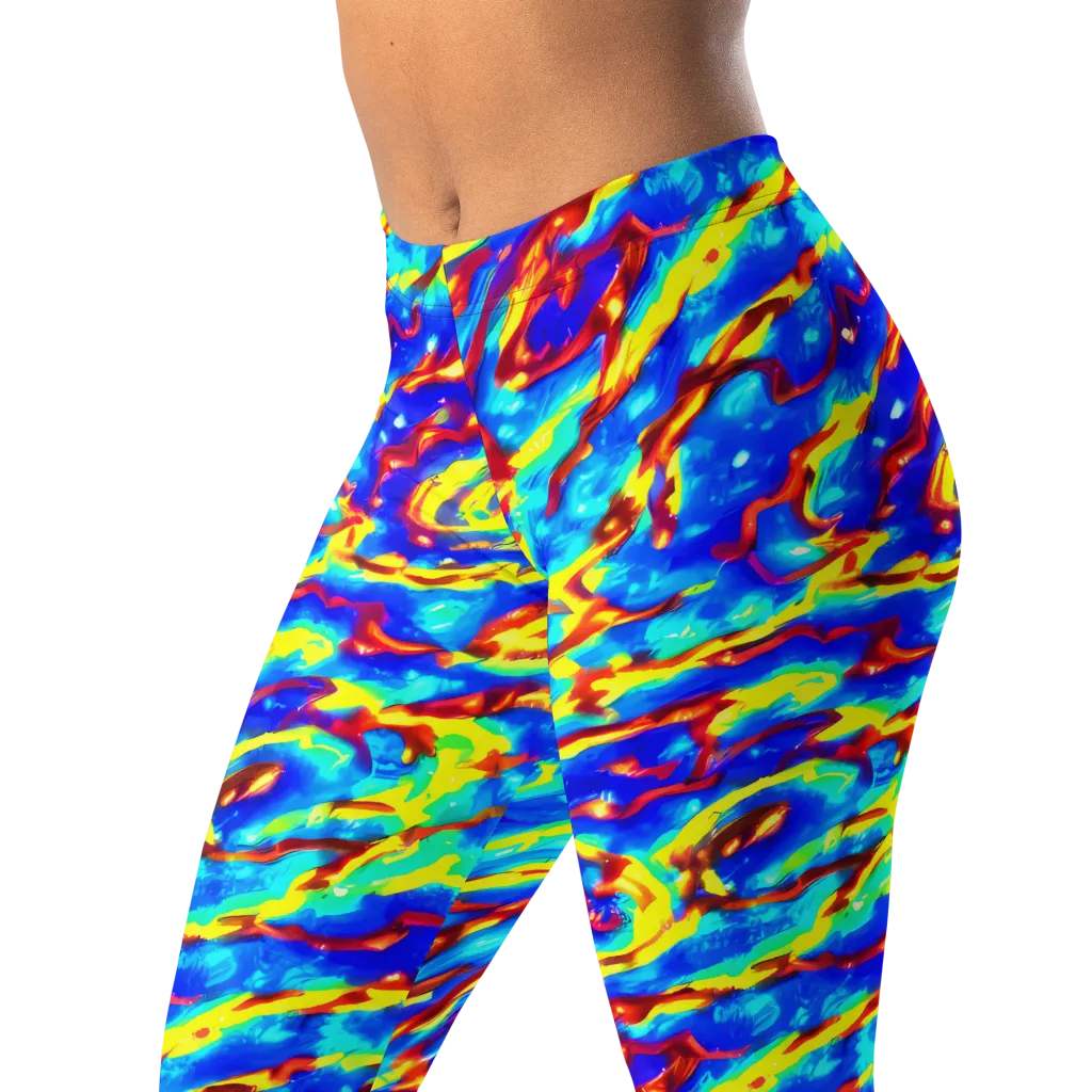 Emberstream on Leggings — Left Front