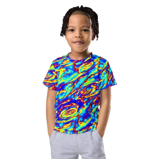 Emberstream on a Kids Crew Neck T-Shirt