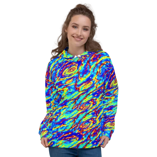 Emberstream on a Hoodie