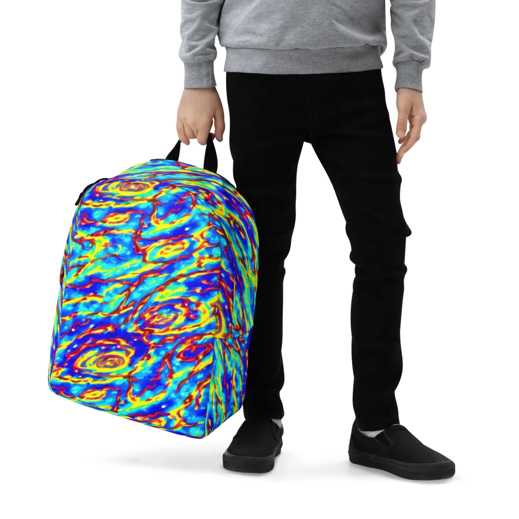 Emberstream on Minimalist Backpack — Zoomed-in