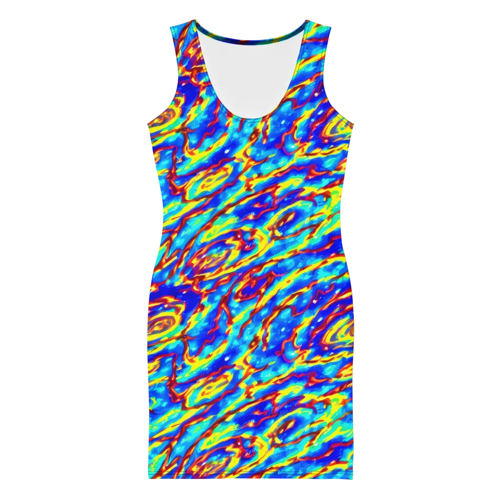 Emberstream on Bodycon Dress — Front