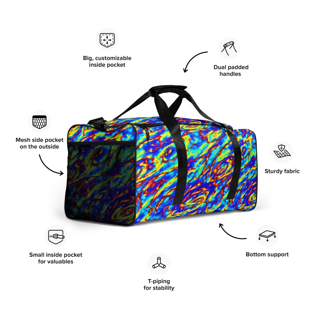 Emberstream on Duffle Bag — Right Front