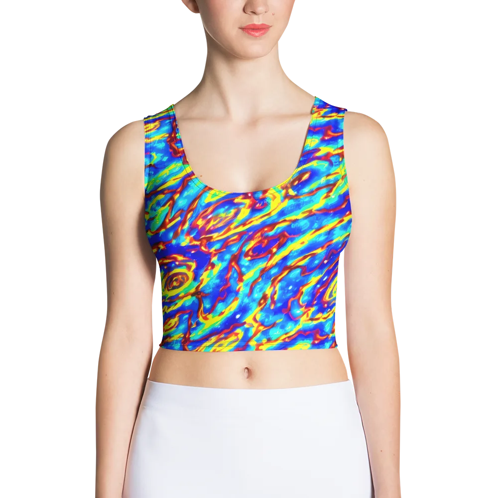 Emberstream on Crop Top — Front