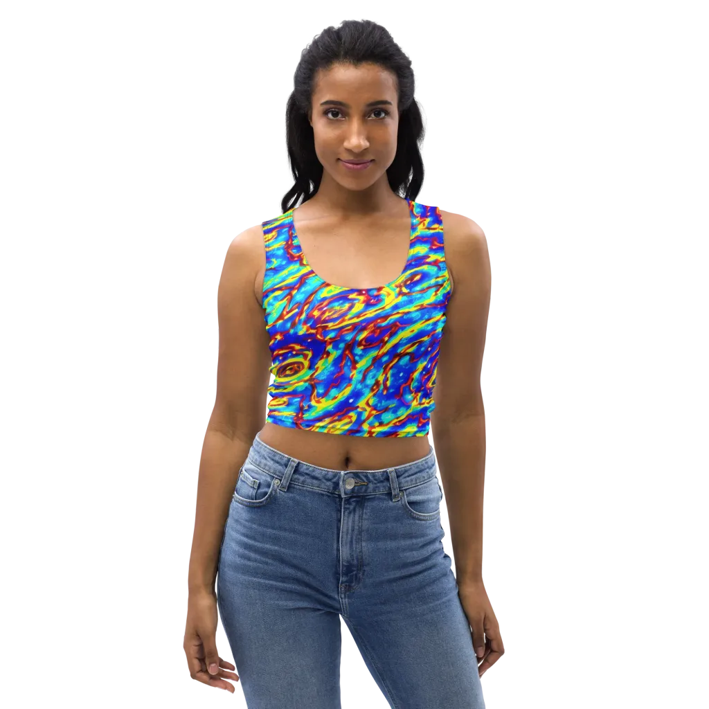 Emberstream on Crop Top — Front