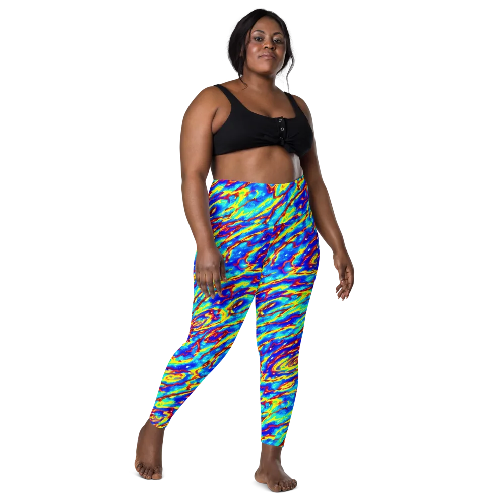 Emberstream on Leggings with Pockets — Front