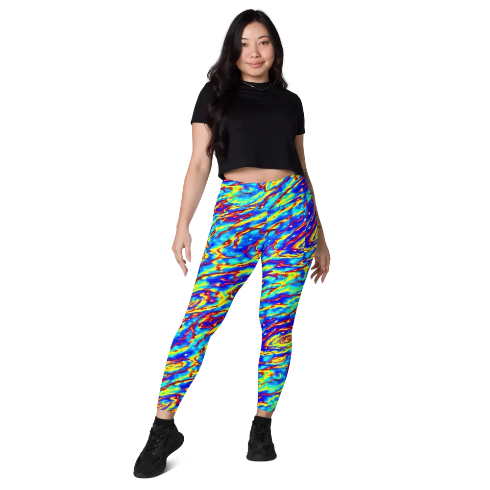 Emberstream on Leggings with Pockets — Front