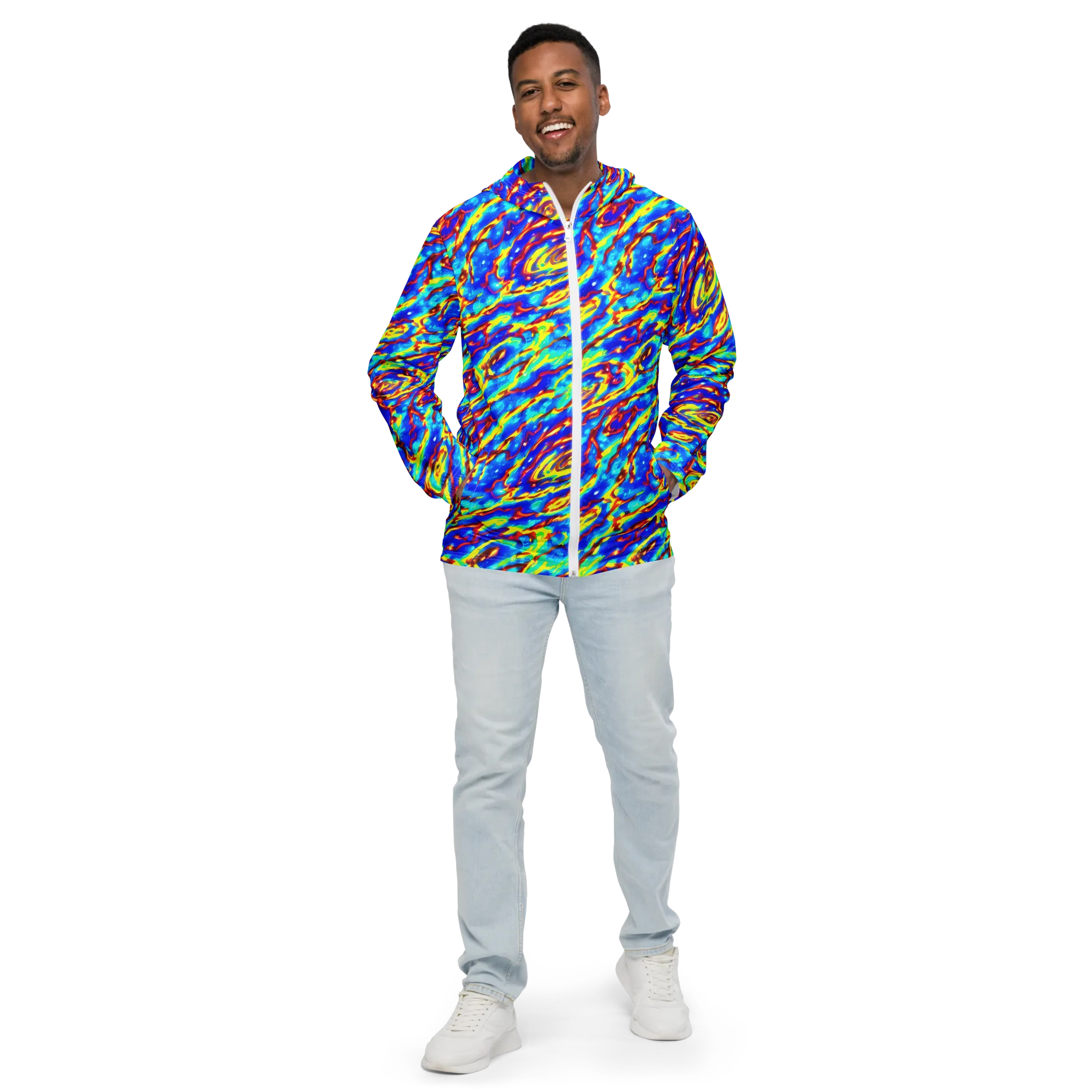 Emberstream on Men's Windbreaker — Front
